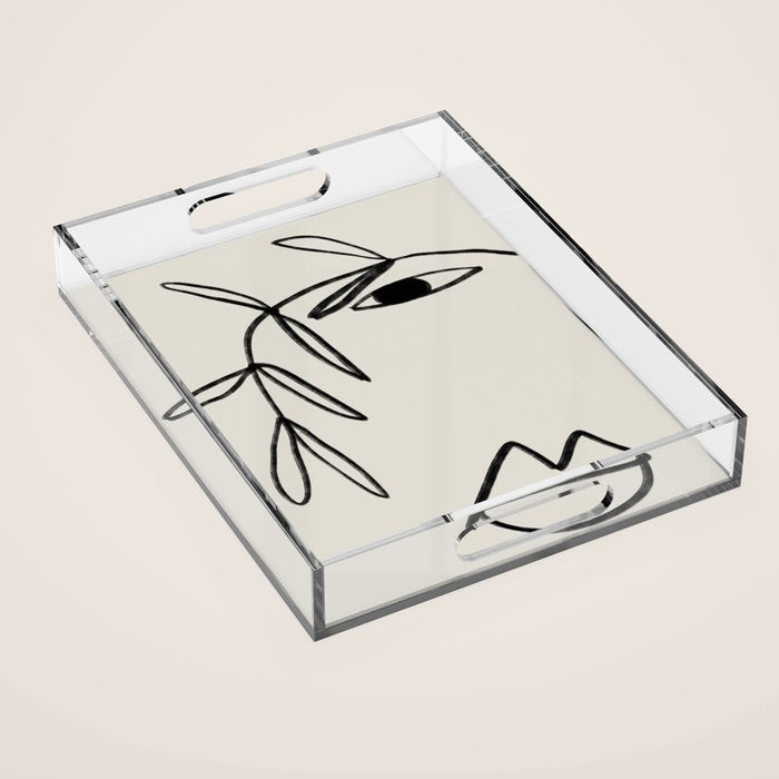 PLANT PORTRAIT Acrylic Tray Gallery Image 1