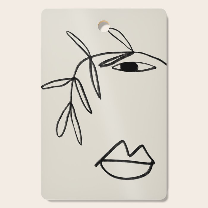PLANT PORTRAIT Cutting Board Gallery Image 1
