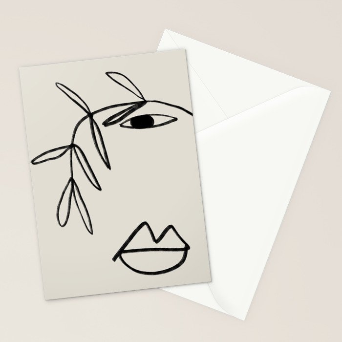 PLANT PORTRAIT Stationery Card Gallery Image 2