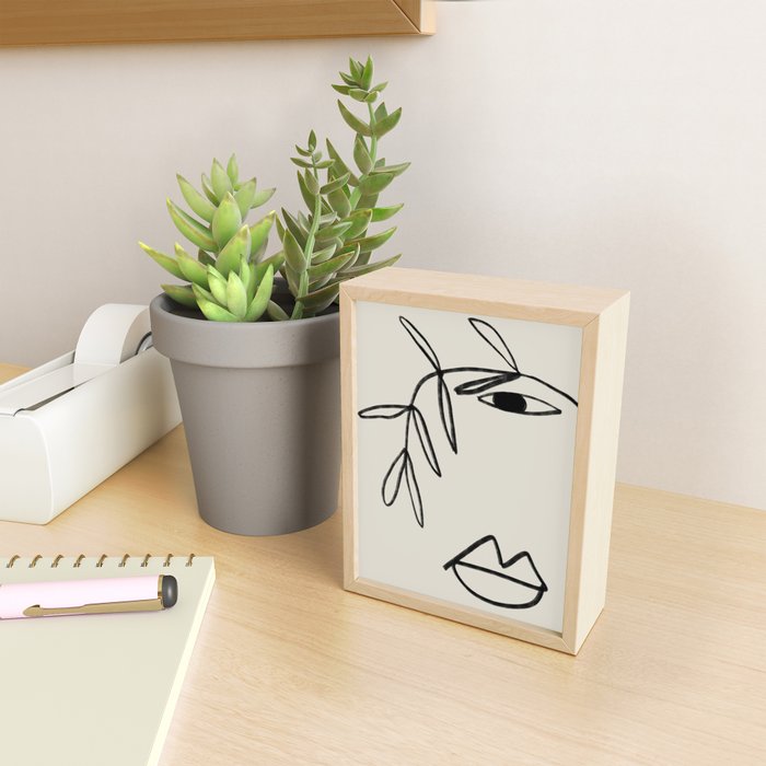PLANT PORTRAIT Mini Art Print Gallery Image 2