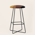 Abstract Color Waves XXVII Stool Gallery Image 1
