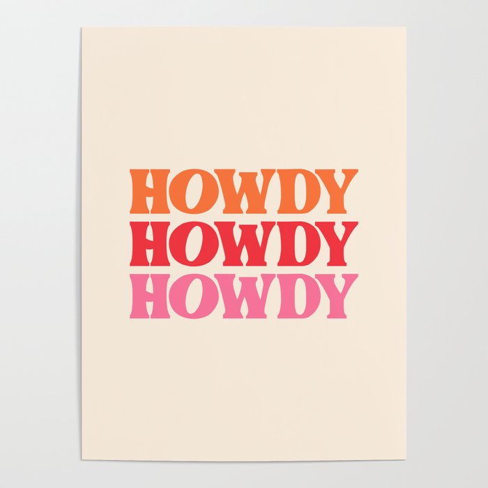 Howdy  Poster Gallery Image 1