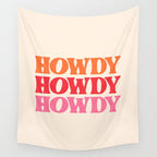 Howdy  Wall Tapestry Gallery Image 4