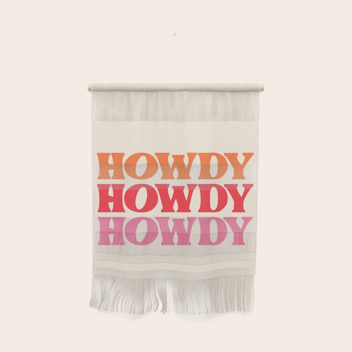 Howdy  Wall Hanging Gallery Image 1