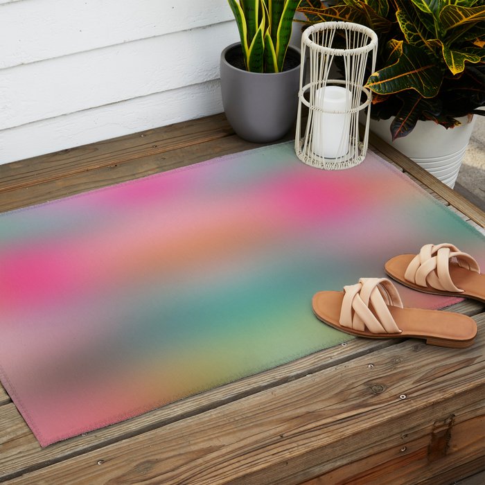 Colors Blooming | 06 Outdoor Rug Gallery Image 2