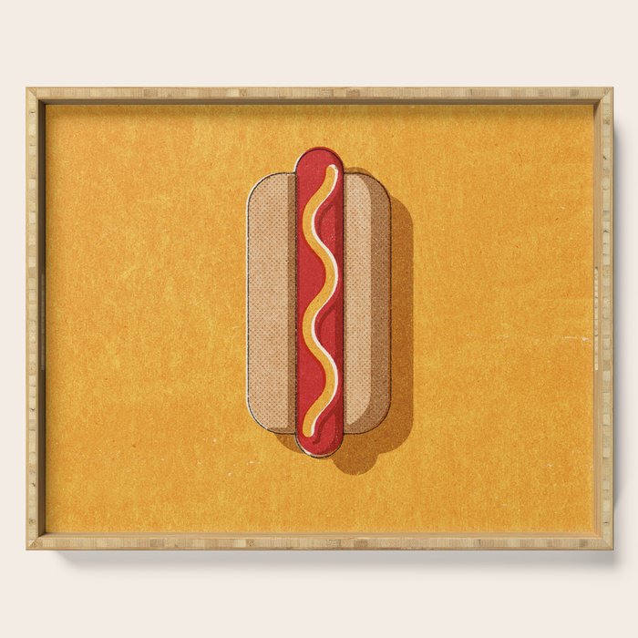 FAST FOOD / Hot Dog Serving Tray Gallery Image 1