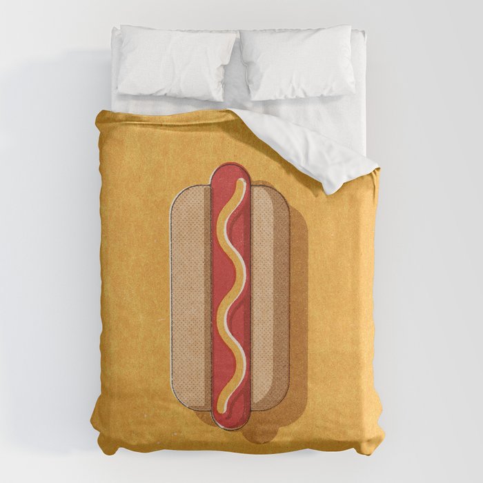 FAST FOOD / Hot Dog Duvet Cover Gallery Image 6