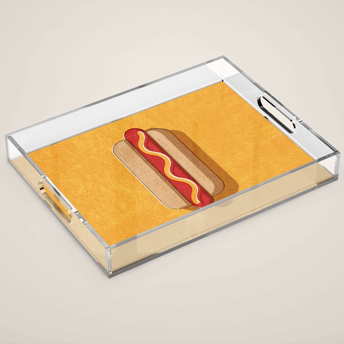 FAST FOOD / Hot Dog Acrylic Tray Gallery Image 1