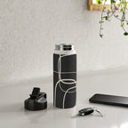 Abstract Lines 01 Water Bottle Gallery Image 4