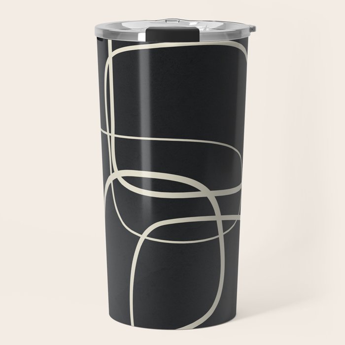 Abstract Lines 01 Travel Mug Gallery Image 1