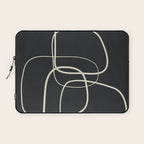 Abstract Lines 01 Laptop Sleeve Gallery Image 1