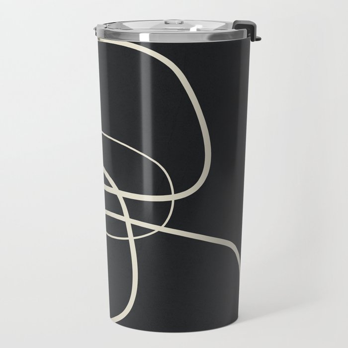 Abstract Lines 01 Travel Mug Gallery Image 2