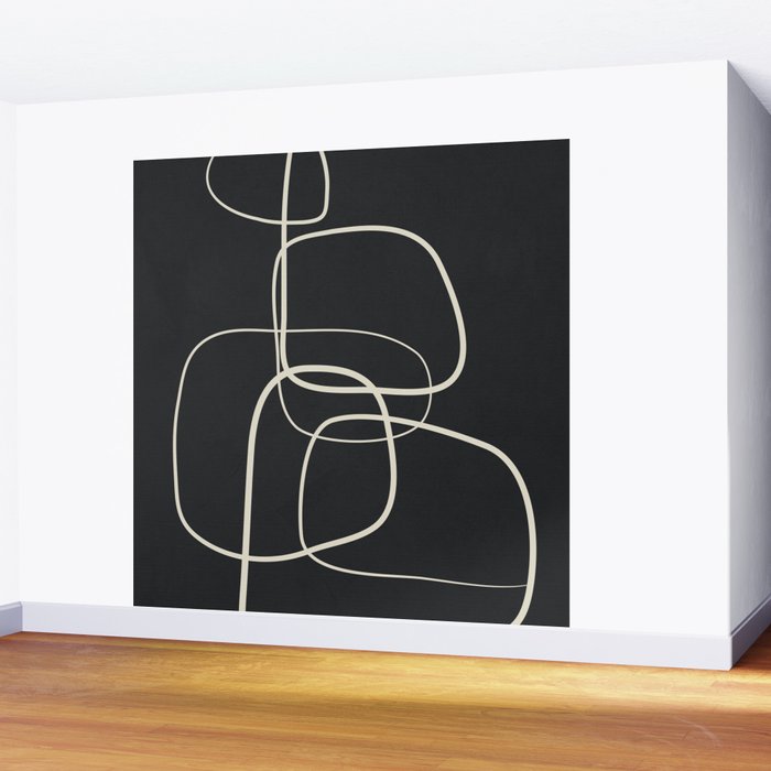 Abstract Lines 01 Wall Mural Gallery Image 2