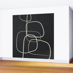 Abstract Lines 01 Wall Mural Gallery Image 2