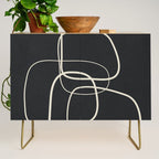 Abstract Lines 01 Credenza Gallery Image 1