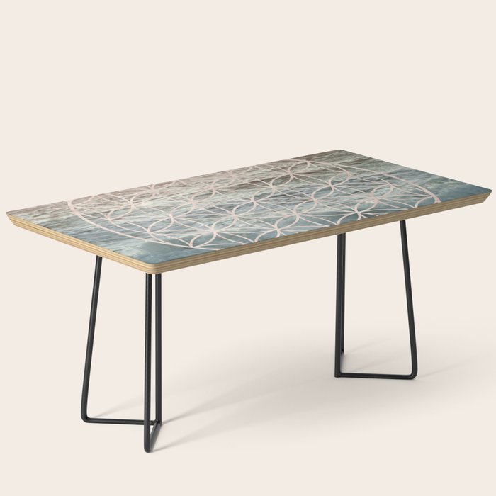 Mandala Flower of Life Sea Coffee Table Gallery Image 1