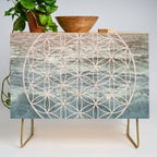 Mandala Flower of Life Sea Credenza Gallery Image 1