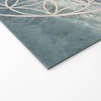 Mandala Flower of Life Sea Welcome Mat Gallery Image 2