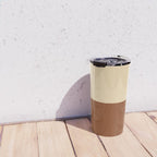 Color Block Abstract XXIV Travel Mug Gallery Image 4