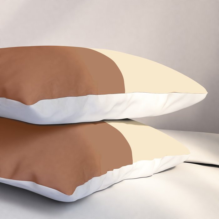 Color Block Abstract XXIV Pillow Sham Gallery Image 3