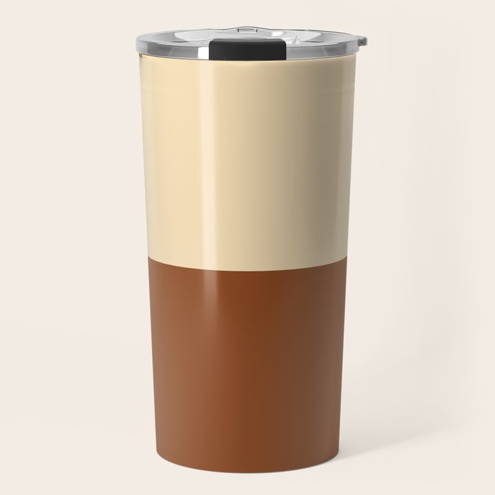 Color Block Abstract XXIV Travel Mug Gallery Image 1