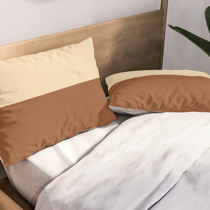 Color Block Abstract XXIV Pillow Sham Gallery Image 2