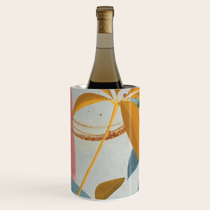 Abstract Tropical Art XIII Wine Chiller Gallery Image 2