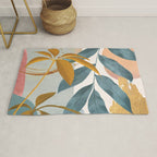 Abstract Tropical Art XIII Rug Gallery Image 1