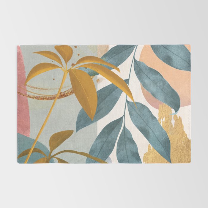 Abstract Tropical Art XIII Rug Gallery Image 2