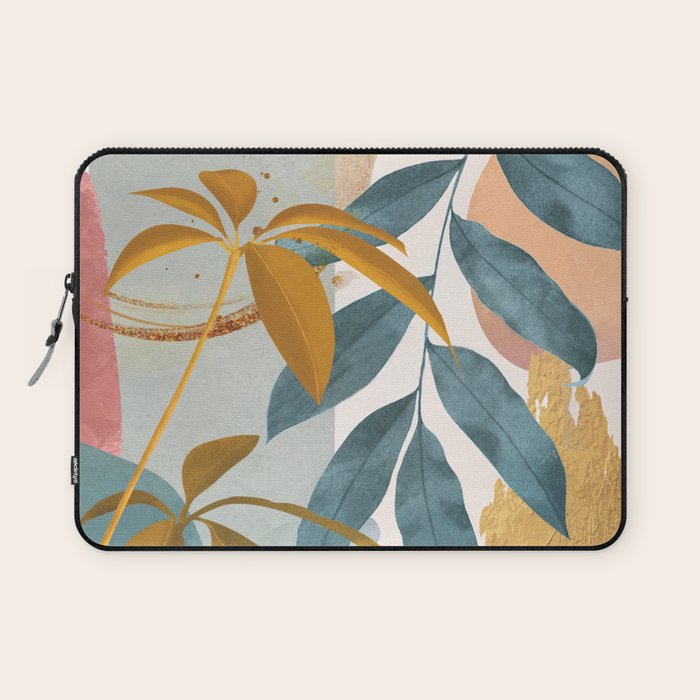 Abstract Tropical Art XIII Laptop Sleeve Gallery Image 1
