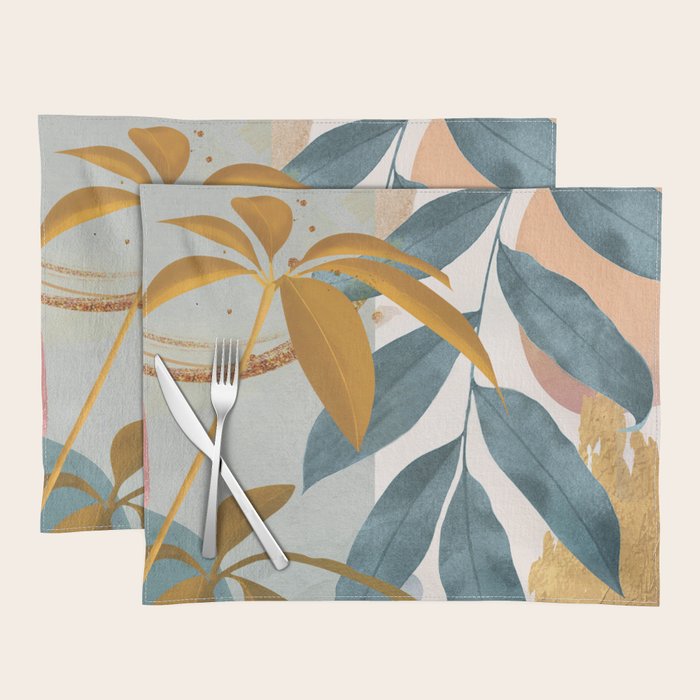 Abstract Tropical Art XIII Placemat Gallery Image 1