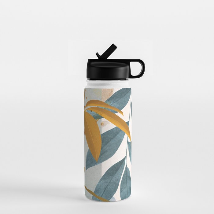 Abstract Tropical Art XIII Water Bottle Gallery Image 1