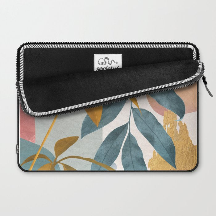 Abstract Tropical Art XIII Laptop Sleeve Gallery Image 2