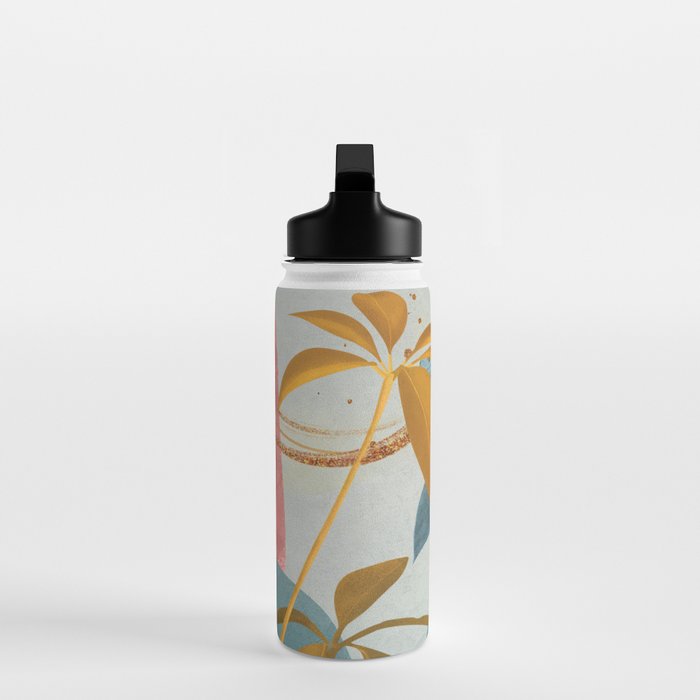 Abstract Tropical Art XIII Water Bottle Gallery Image 3