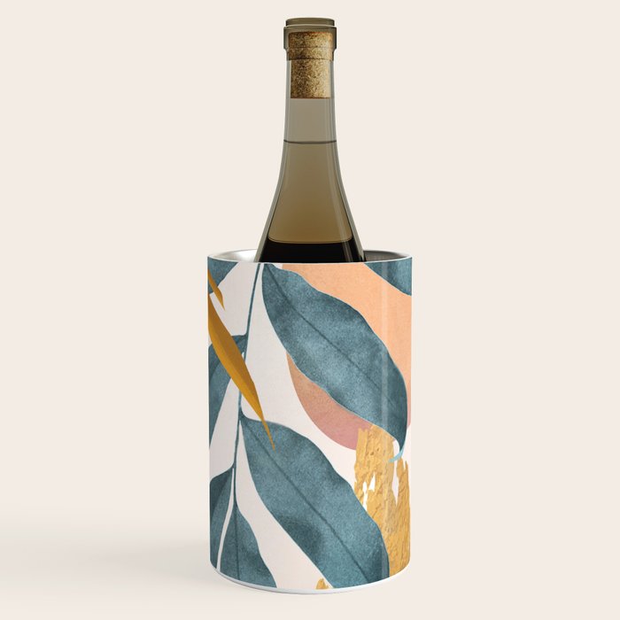 Abstract Tropical Art XIII Wine Chiller Gallery Image 3
