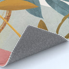 Abstract Tropical Art XIII Rug Gallery Image 4