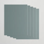 Minimal Arch XLV Neutral Teal Modern Geometric Lines Wrapping Paper Gallery Image 3