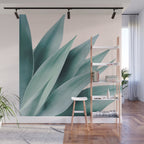 Agave flare II - peach Wall Mural Gallery Image 1