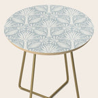 Palm Damask - Coastal Blue Side Table Gallery Image 2
