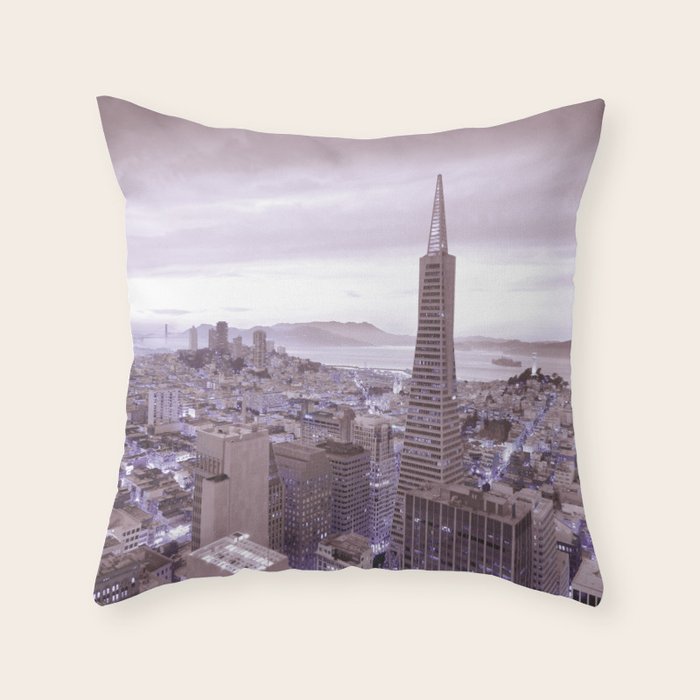 SAN FRANCISCO VII Throw Pillow Gallery Image 1