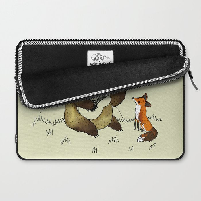 Bear & Fox Laptop Sleeve Gallery Image 2