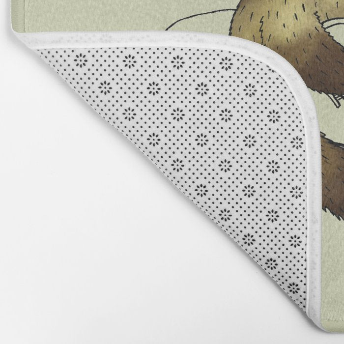 Bear & Fox Bath Mat Gallery Image 2