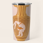 Ancient yoga vase Travel Mug Gallery Image 1