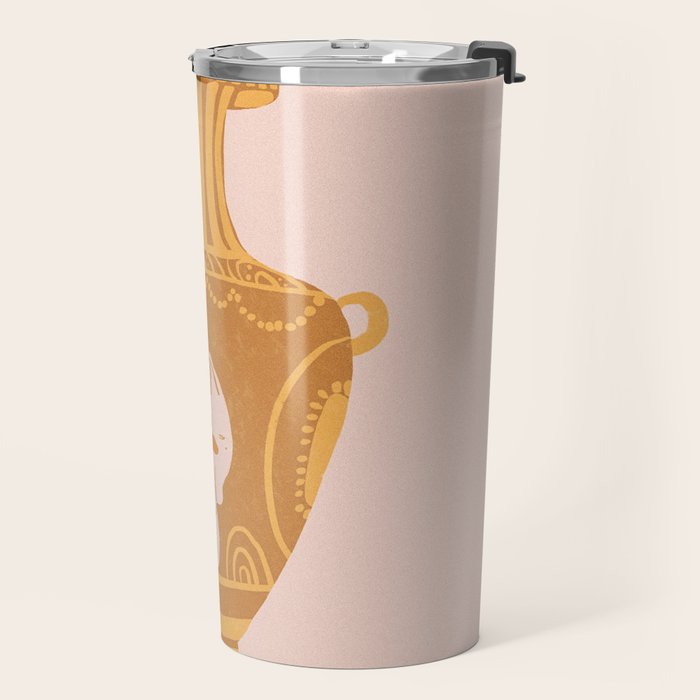 Ancient yoga vase Travel Mug Gallery Image 2