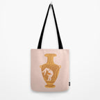 Ancient yoga vase Tote Bag Gallery Image 2
