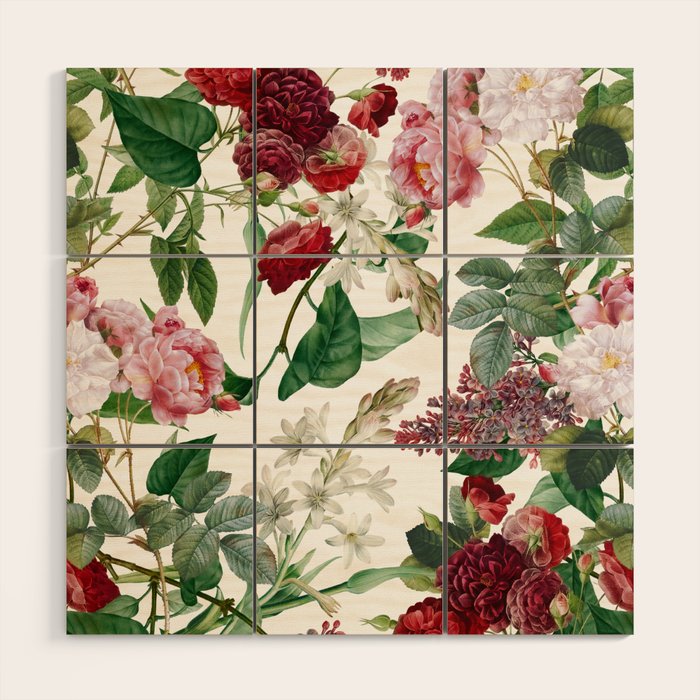 Exotic Garden - Summer II  Wood Wall Art Gallery Image 1