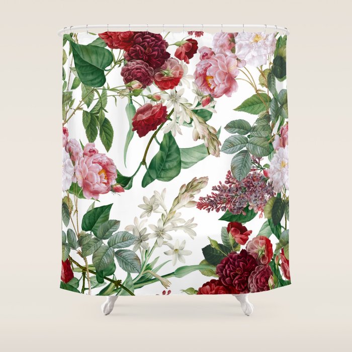 Exotic Garden - Summer II  Shower Curtain Gallery Image 1