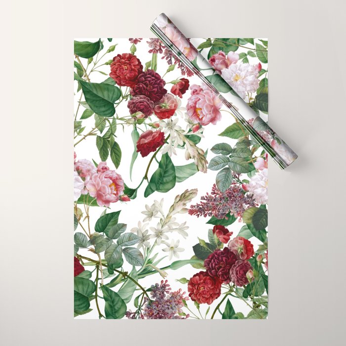 Exotic Garden - Summer II  Wrapping Paper Gallery Image 1