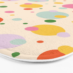 Floating circles Bath Mat Gallery Image 3