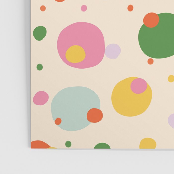 Floating circles Poster Gallery Image 3